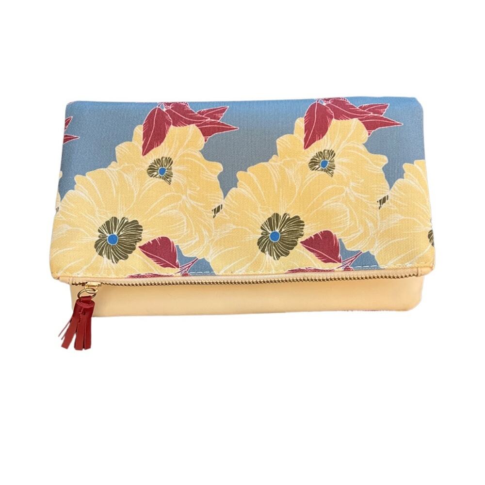 Rachel Pally Floral Canvas Clutch